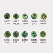 Olivia Ring, 5.5mm Queensland Sapphire of your choice