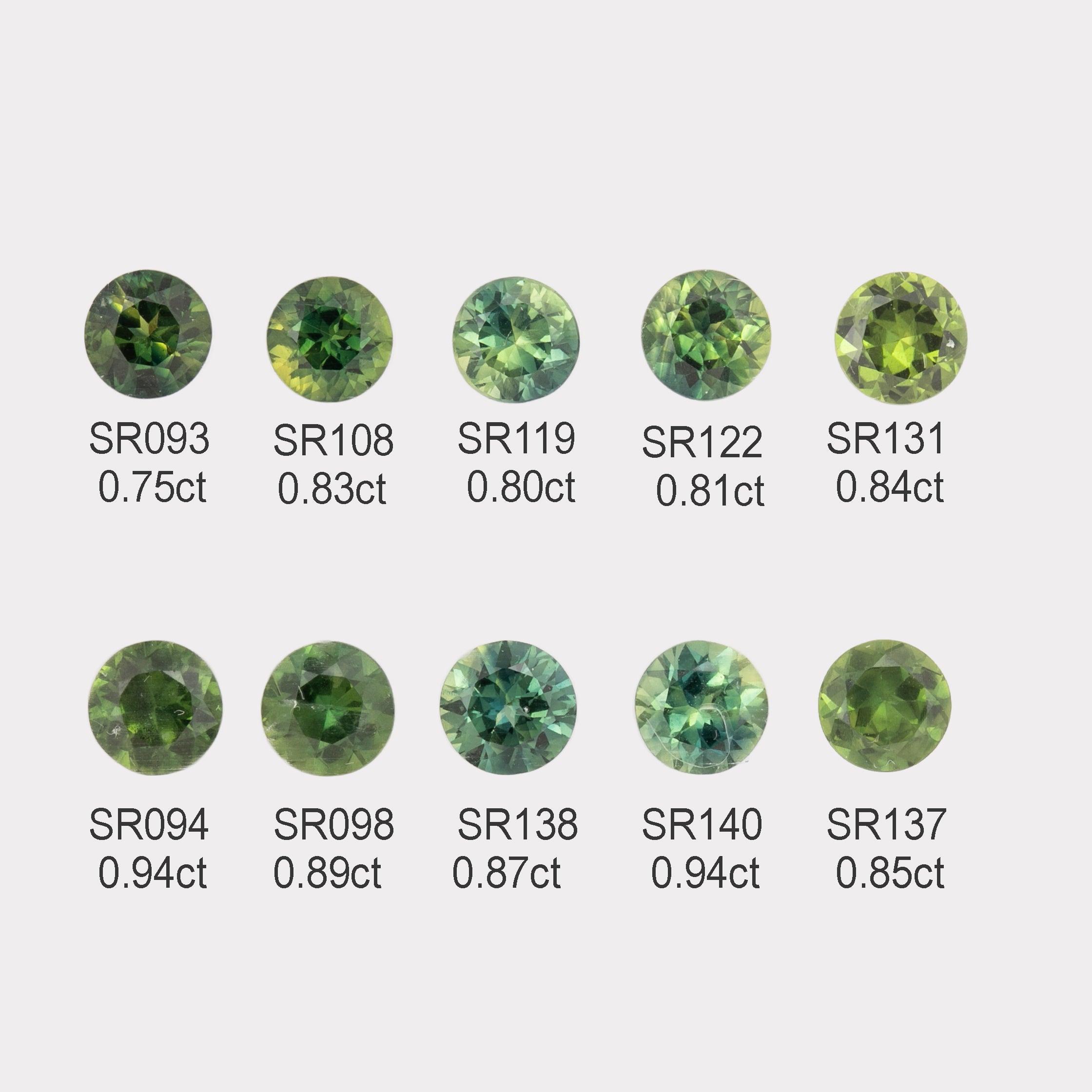 Olivia Ring, 5.5mm Queensland Sapphire of your choice