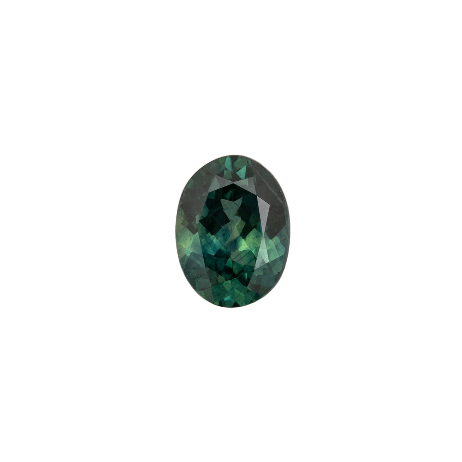 1.2ct オーバルカット ブルーグリーンサファイア モンタナ産 SO450