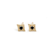 Birthstone Star Stud Earrings