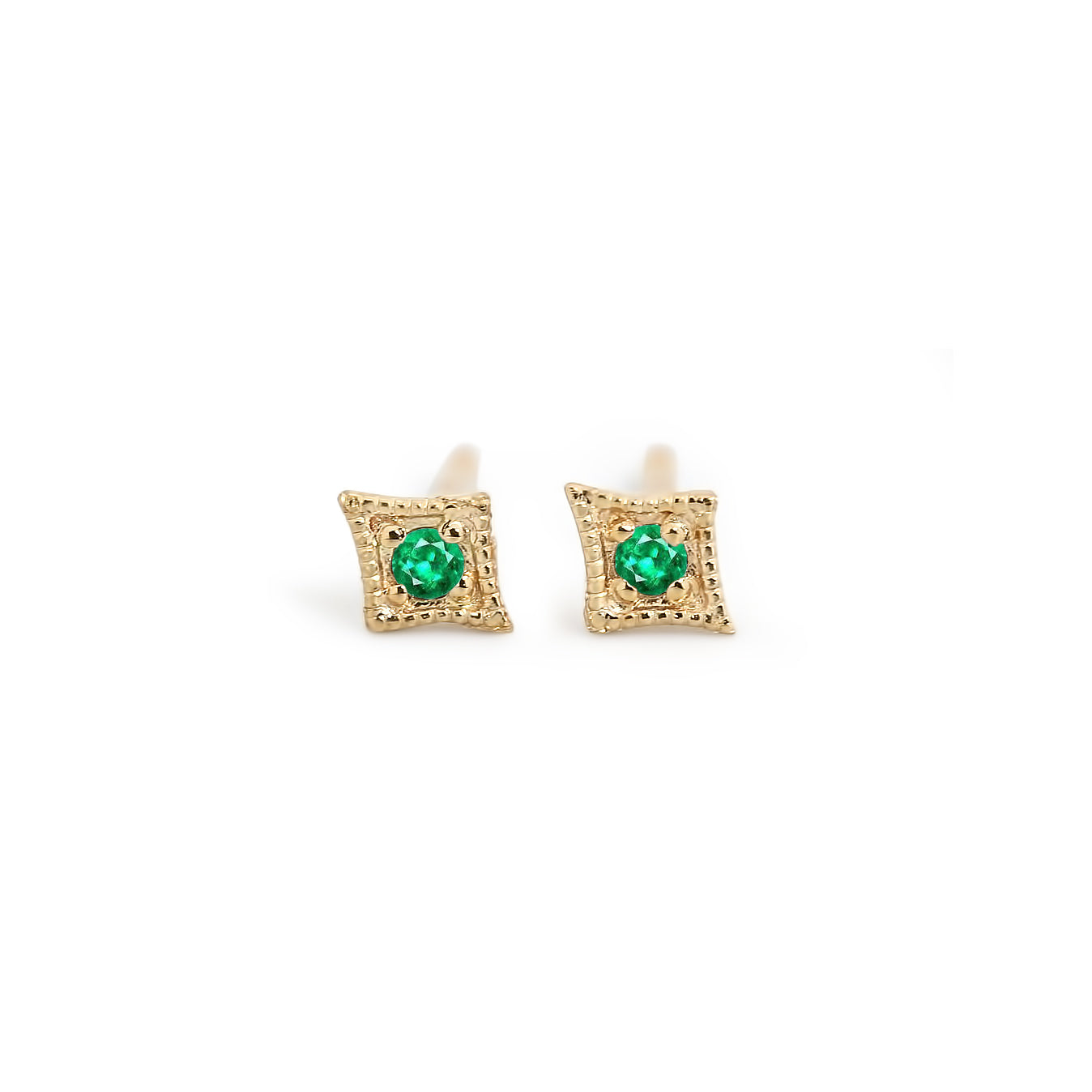 Birthstone Star Stud Earrings