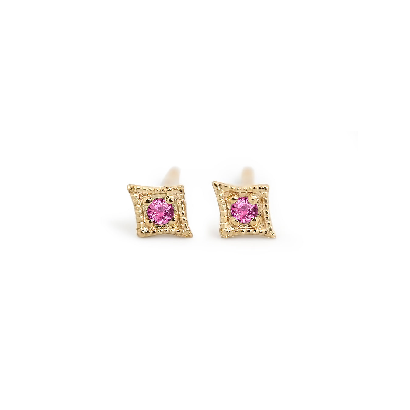 Birthstone Star Stud Earrings
