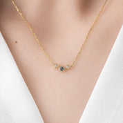 Moon & Star Necklace Setting