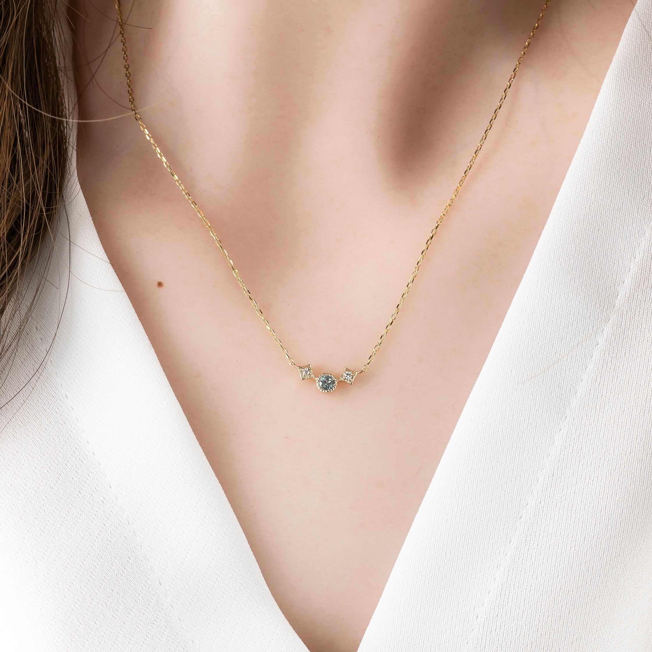 Moon & Star Necklace Setting