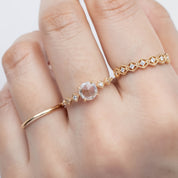 Celeste Round Diamond Ring