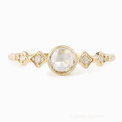 Celeste Round Diamond Ring