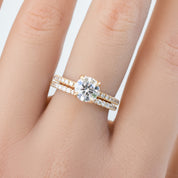 Maria Round Diamond Ring