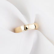 5mm Men's Step Edge Wedding Band