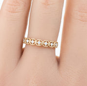 Milgrain Square Ring