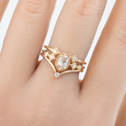 Stella Oval Diamond Ring