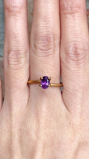 0.82ct ピンクサファイア  タンザニア産SO268