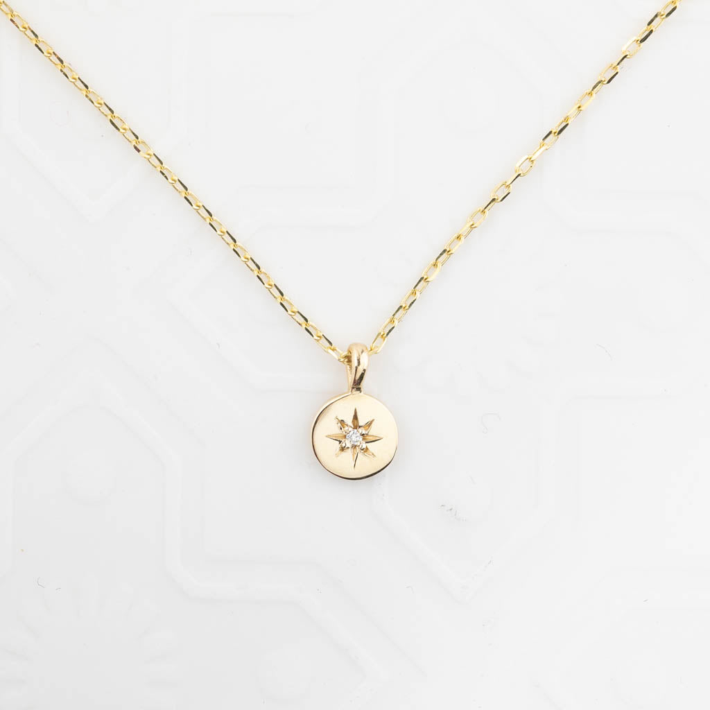 Birthstone Sirius Necklace (Charm option)