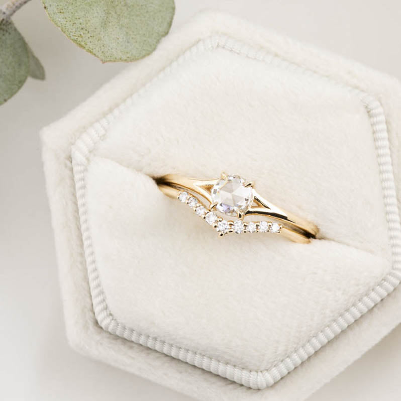 Kylie Round Diamond Ring