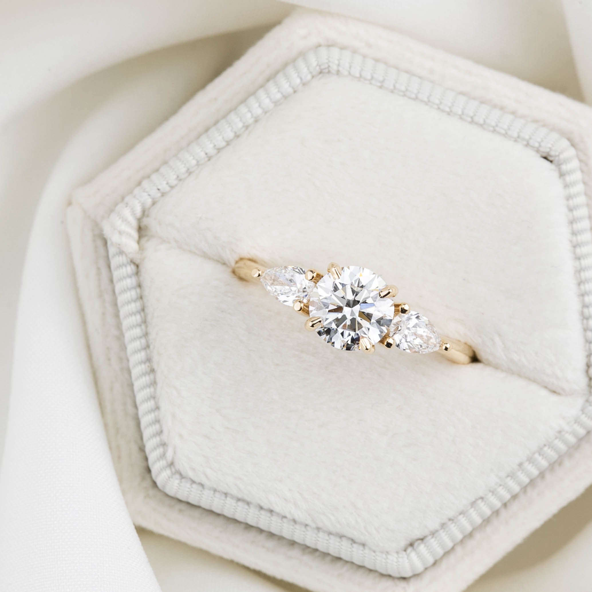 Olivia Round Diamond Ring