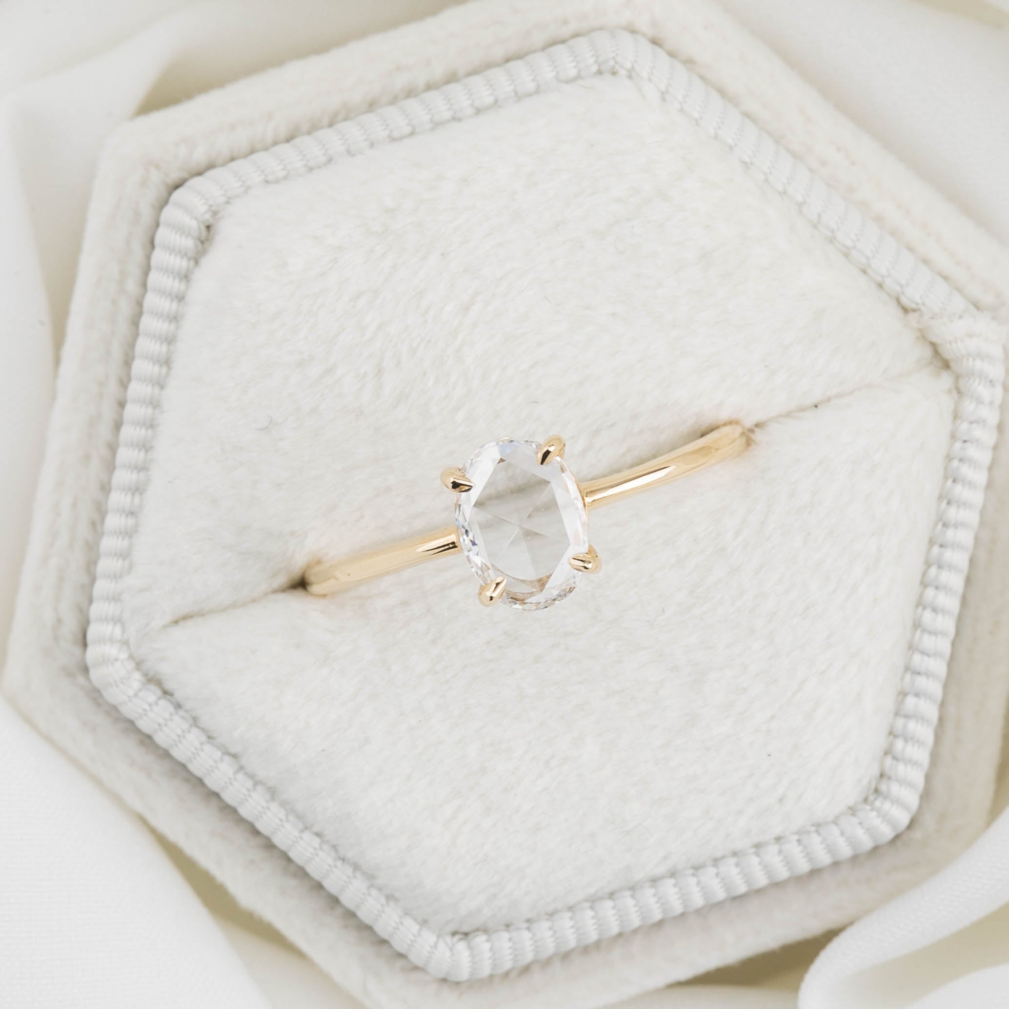 Lisa Oval Diamond Ring