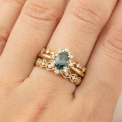 Milgrain Hexagon Eternity Ring