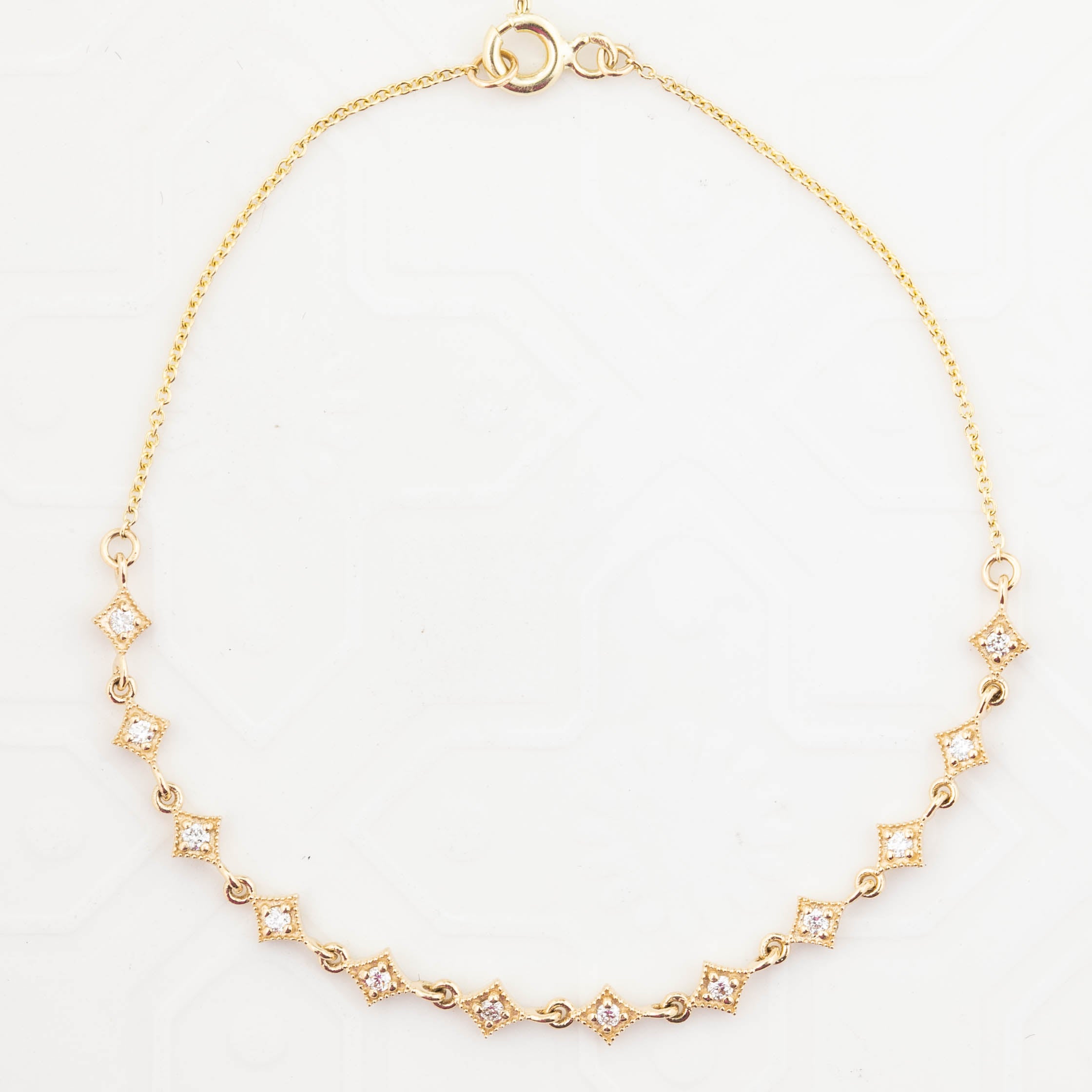 Star Diamond Tennis Bracelet