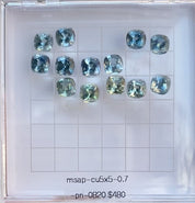 5mm 0.70ctサファイア モンタナ産