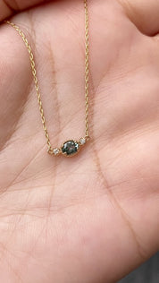ダリアネックレス(オーバル4~6mm)