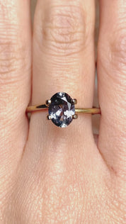 1.52ct オーバルカット グレーブルーサファイア ウンバ産 SO360