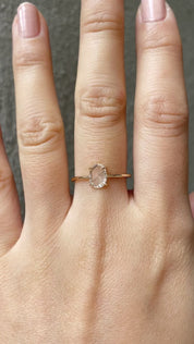 Lisa Oval Diamond Ring