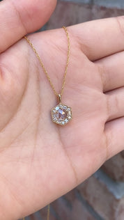 Lila Hexagon Necklace Setting