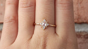 Victoria Oval Diamond Ring