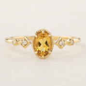 Stella Ring Citrine