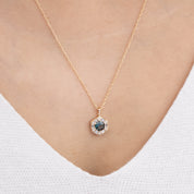 Lila Hexagon Necklace Setting