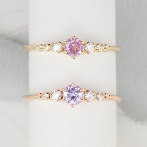 Estel Fleur Ring, 0.30ct Madagascar Sapphire