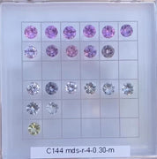 4mm 0.30ct サファイア マダガスカル産
