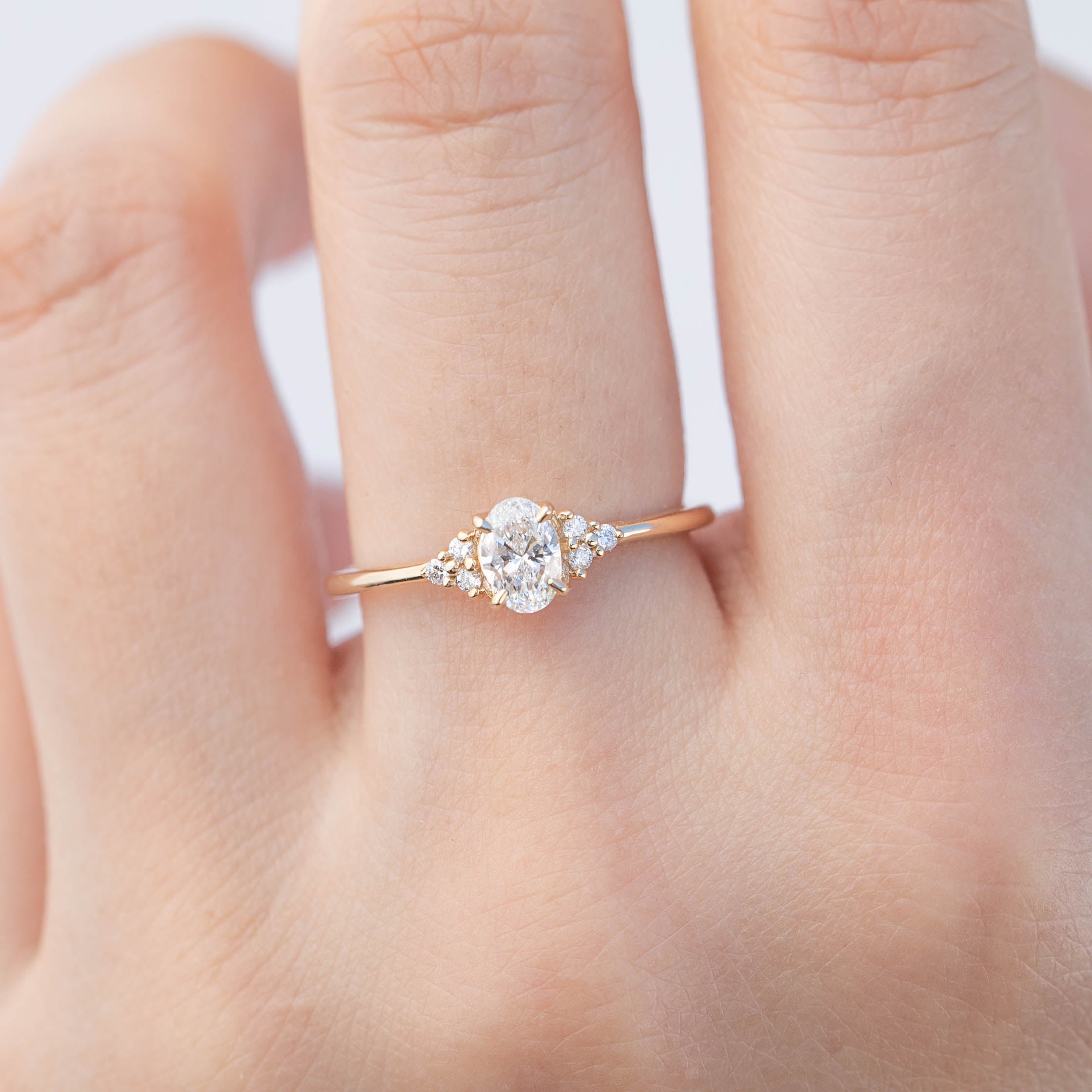 Teresa Oval Diamond Ring