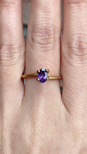 0.72ct パープルサファイア タンザニア産SO266