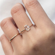 Lisa Oval Diamond Ring