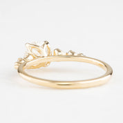 Estel Fleur Four Prongs Round Diamond Ring