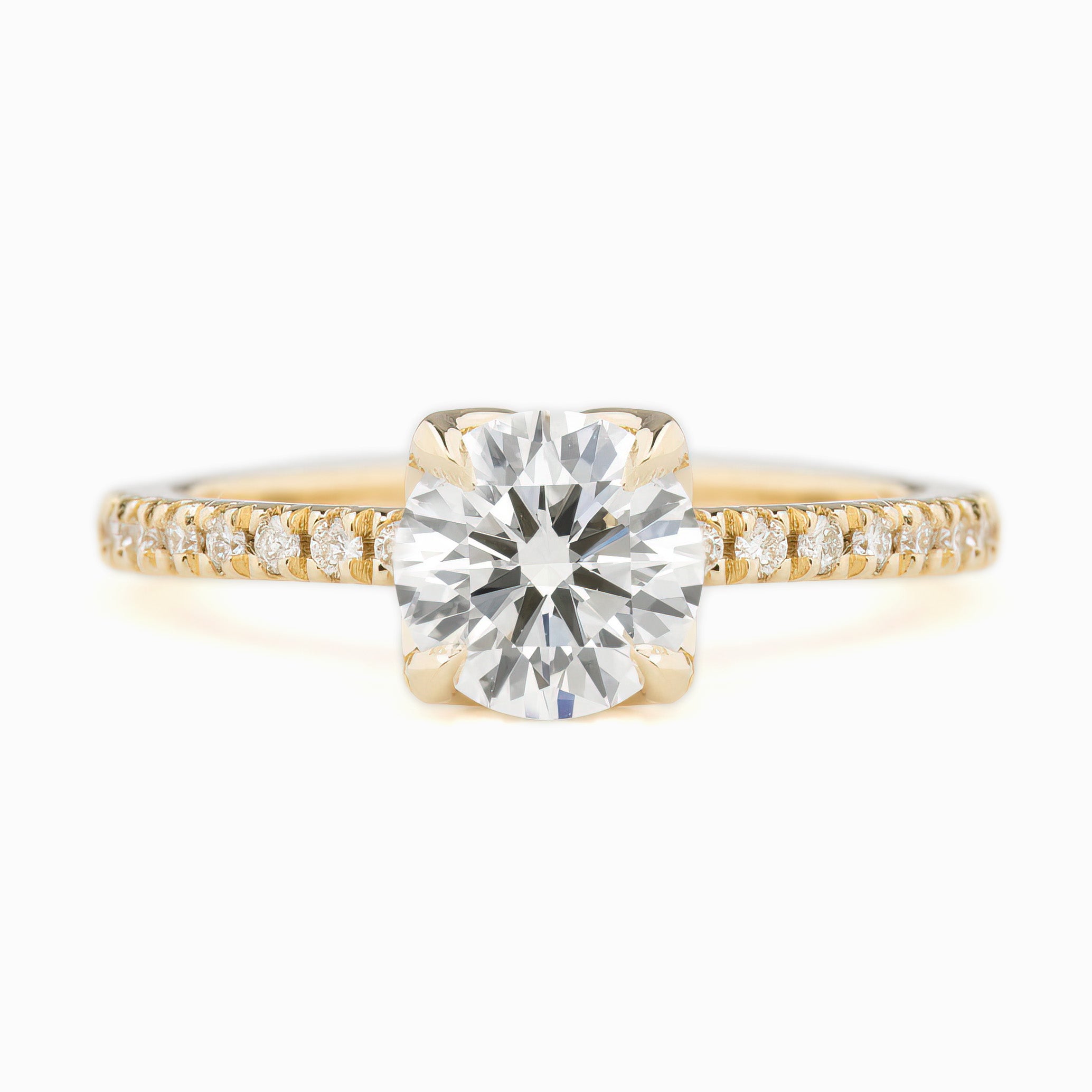 Maria Round Diamond Ring