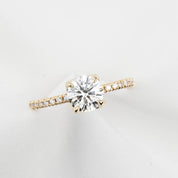 Maria Round Diamond Ring