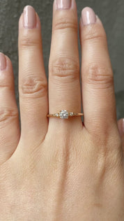 Estel Round Diamond Ring