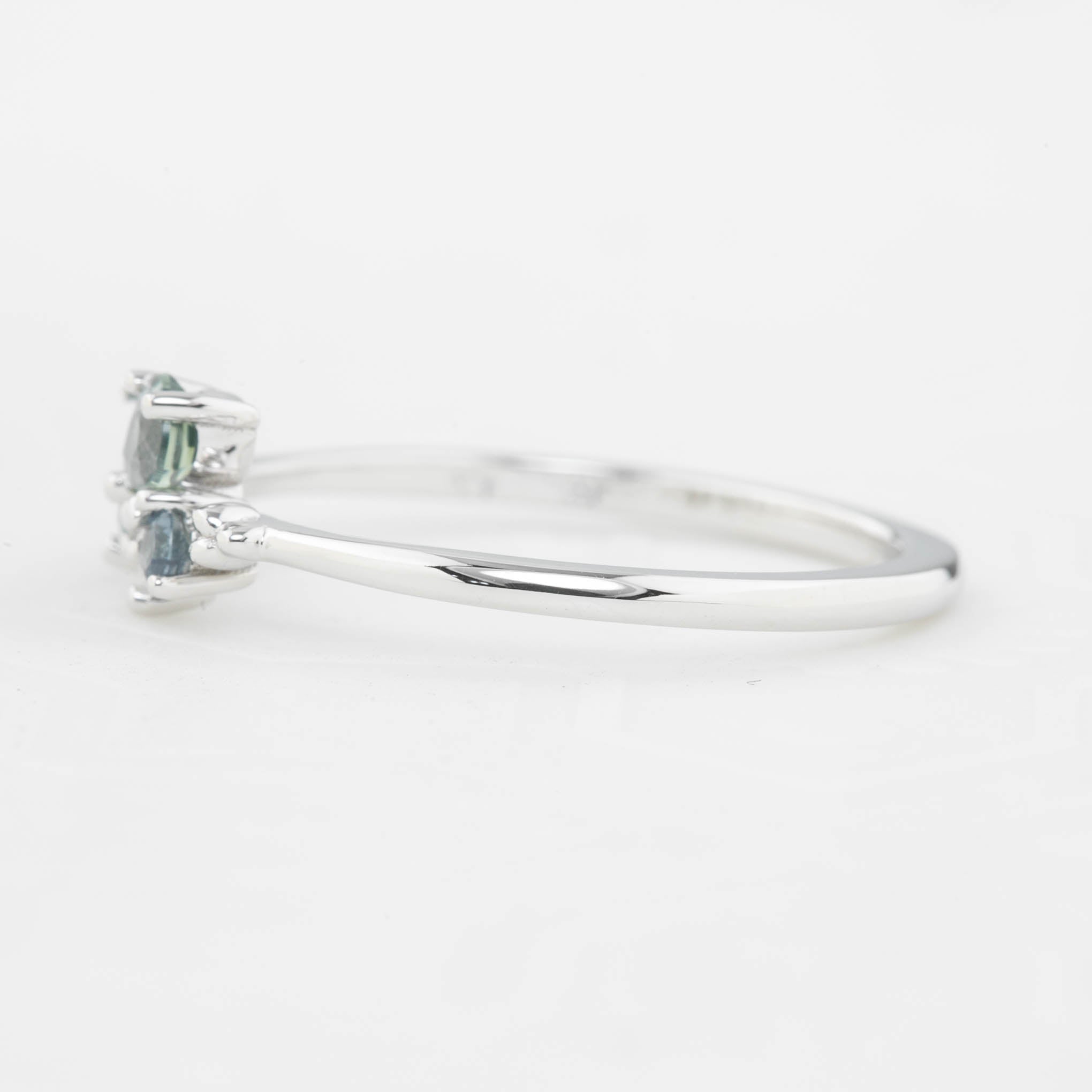Stardust Cluster Ring, Five Stones with Diamond