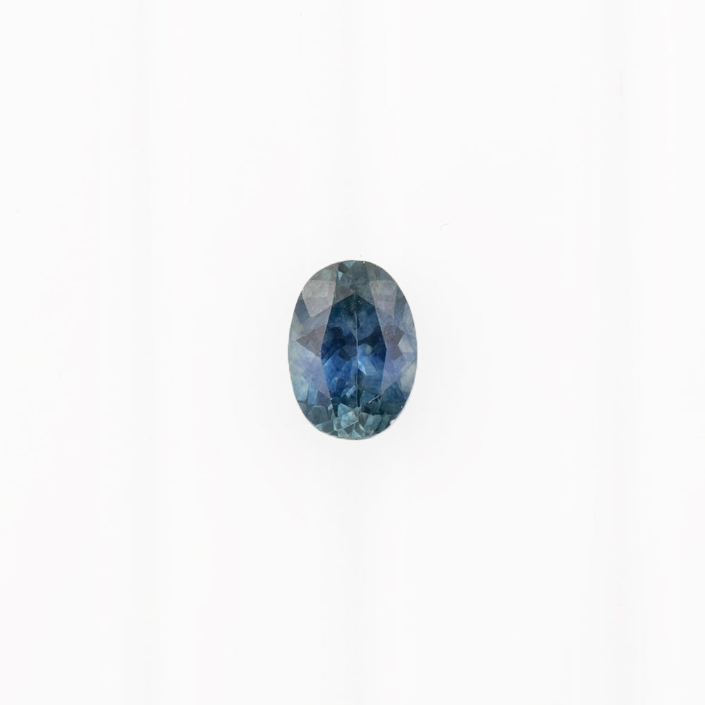 0.82ct オーバルカット ティールブルーサファイア モンタナ産