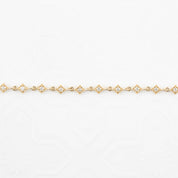 Star Diamond Tennis Bracelet