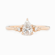 Estel Pear-Cut Diamond Ring