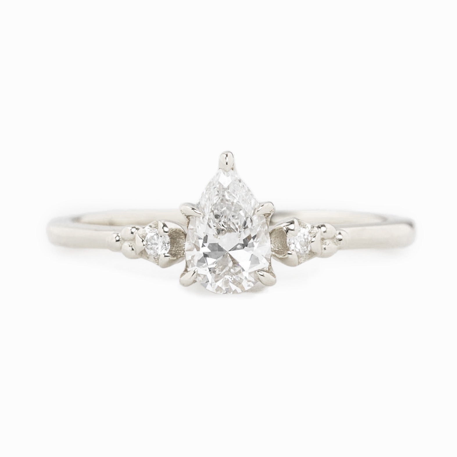 Estel Pear-Cut Diamond Ring