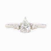 Estel Pear-Cut Diamond Ring