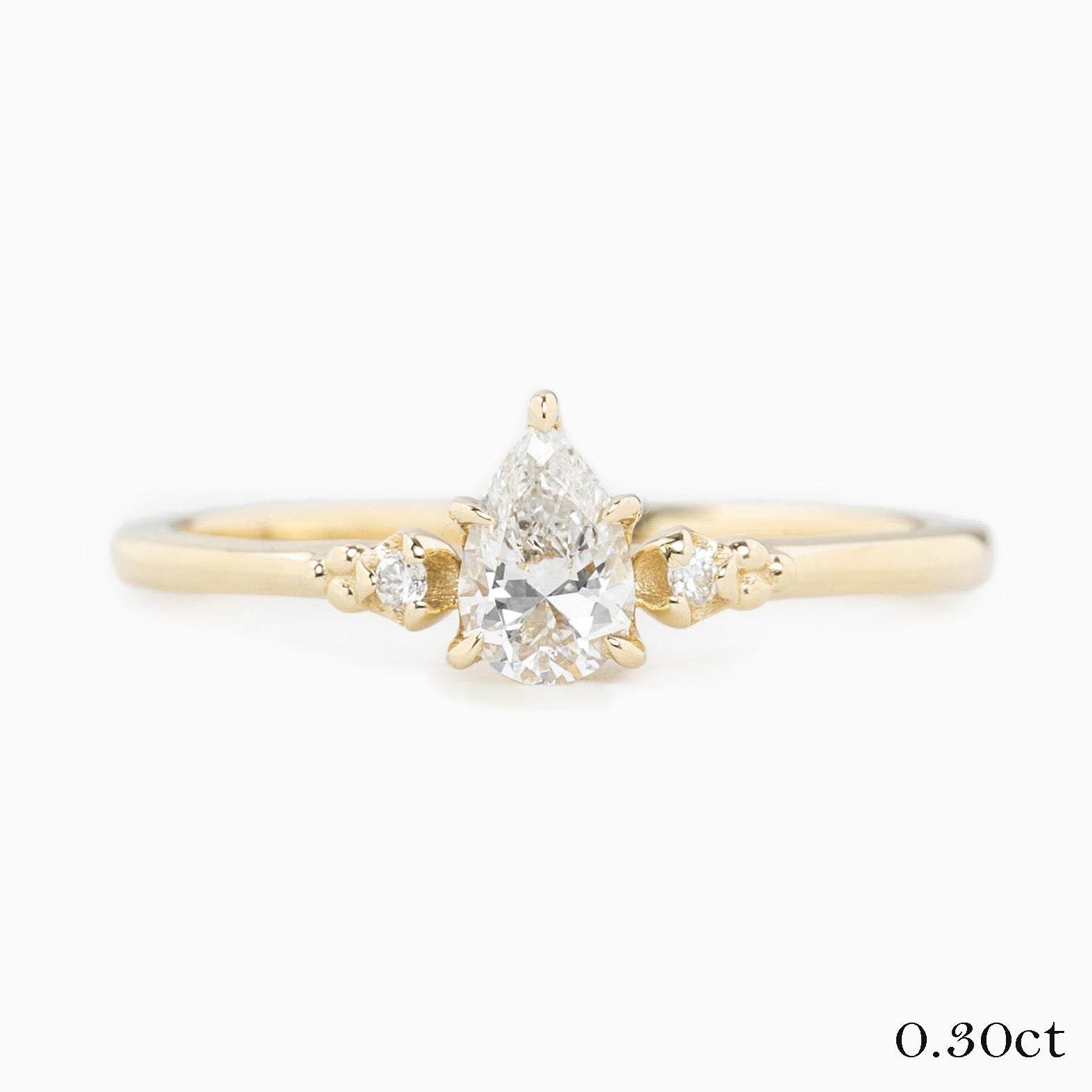 Estel Pear-Cut Diamond Ring