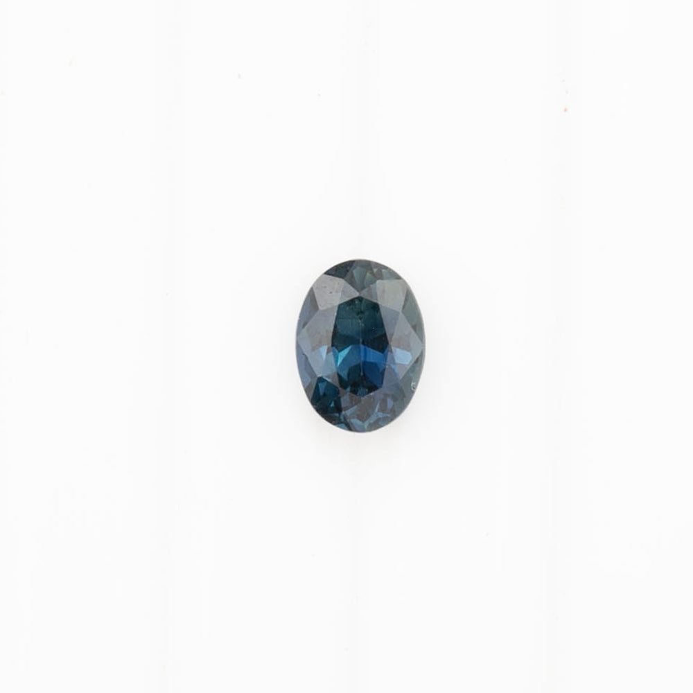 0.70ct オーバルカット ティールブルーサファイア クィーンズランド産