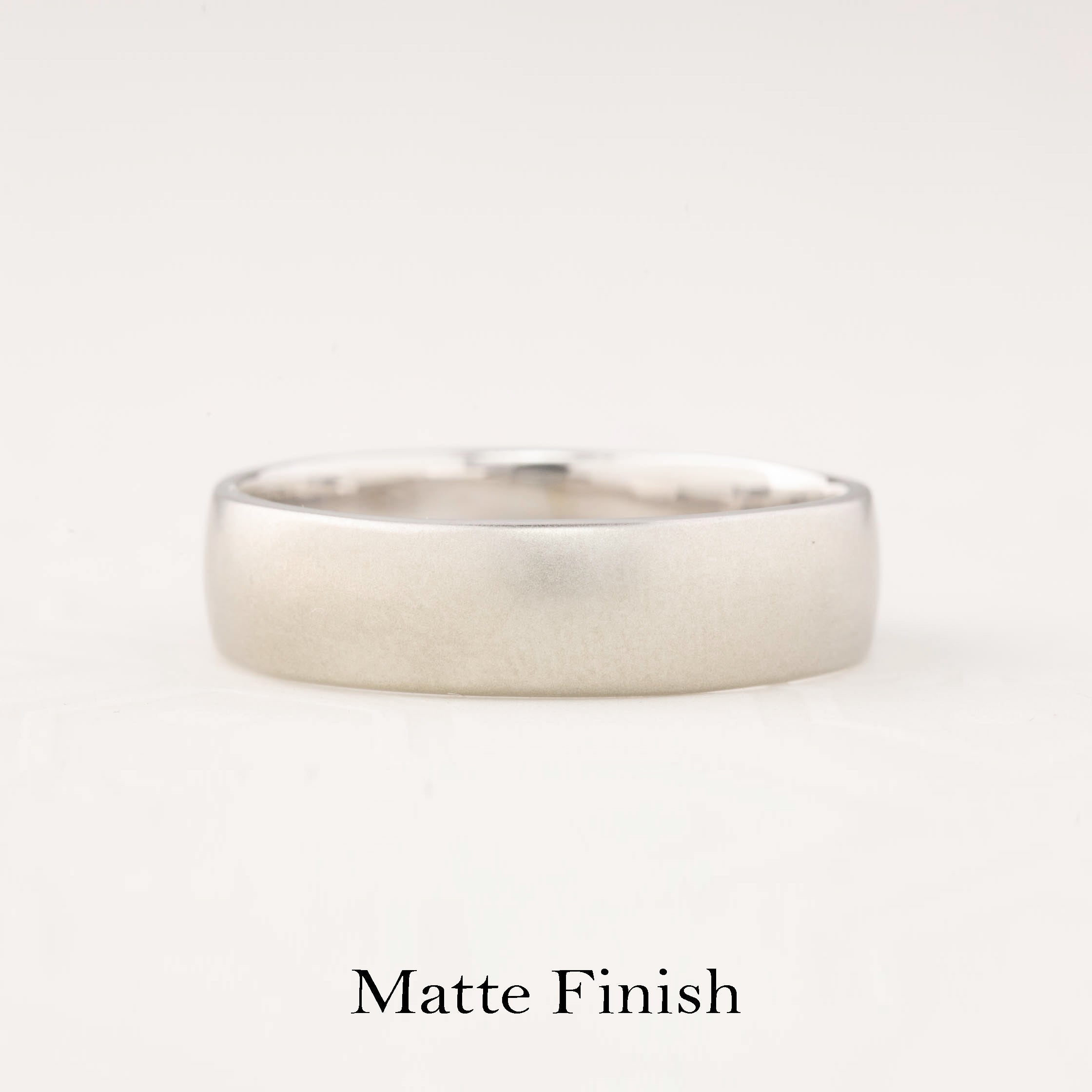 ハーフラウンド ストレート リング Half-Round Straight Band