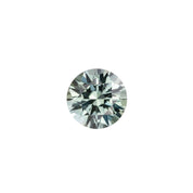 1.77ct Round Cut Light Mint Green Montana Sapphire