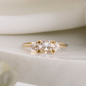 Madison Ring, Round Rose Cut Diamond