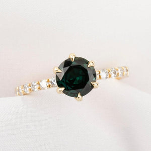 Maria Luxe Grand Ring, 1.58ct Queensland Sapphire